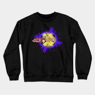 Wolf street vintage car Crewneck Sweatshirt